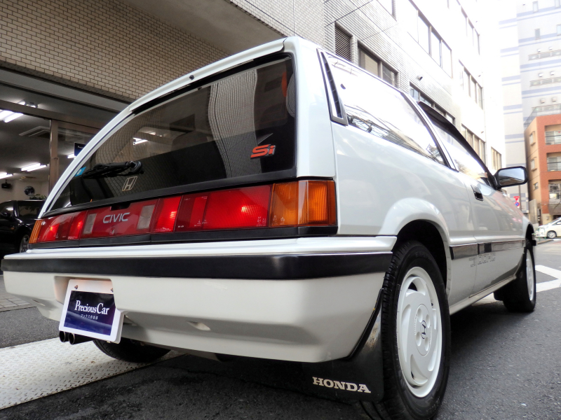 HONDA ﾜﾝﾀﾞｰｼﾋﾞｯｸ 3Dﾊｯﾁﾊﾞｯｸ Si 5MT 純正ﾌﾙﾉｰﾏﾙ 屋内保管車 入庫。