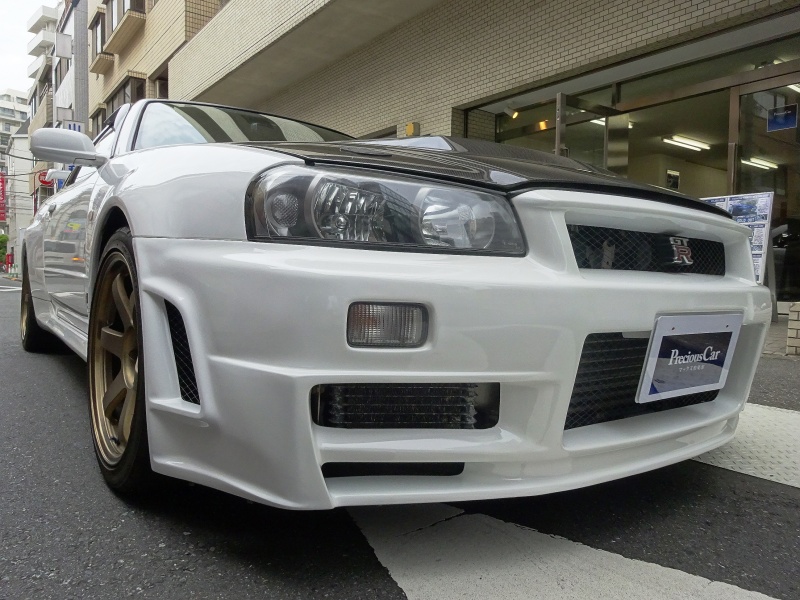 日産 スカイライン Gt R R34最終型 6mt 430ps ﾆｽﾓｻｰｷｯﾄﾘﾝｸ Hks ｶｰﾎﾞﾝ製ｲﾝﾊﾟﾈ 中古車 情報 マックス倶楽部 池袋ショールーム