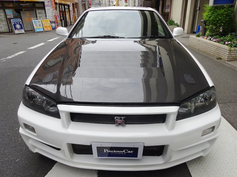日産 スカイライン GT-R R34最終型 6MT 430PS ﾆｽﾓｻｰｷｯﾄﾘﾝｸ HKS ｶｰﾎﾞﾝ製