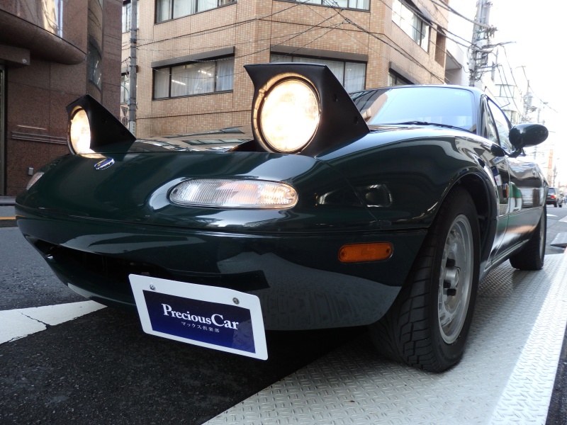 マツダ ユーノスロードスター 1.6 Vｽﾍﾟｼｬﾙ 5MT ﾜﾝｵｰﾅｰ ﾃｸﾉﾏｸﾞﾈｼｵ14AW 屋内保管禁煙車 中古車 情報 |  マックス倶楽部 池袋ショールーム