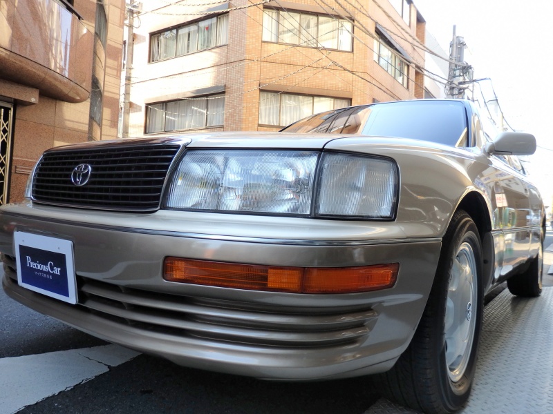 トヨタ セルシオ 10系後期 C仕様F-PKG 4AT ﾜﾝｵｰﾅｰ ﾍﾞｰｼﾞｭﾒﾀﾘｯｸ