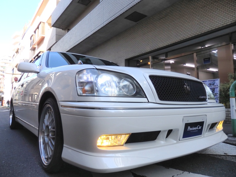 トヨタ クラウン ｱｽﾘｰﾄVX ﾔﾏﾊﾊﾟﾜｰ300ps 4AT BBS-LM 純正ﾌﾙｴｱﾛ
