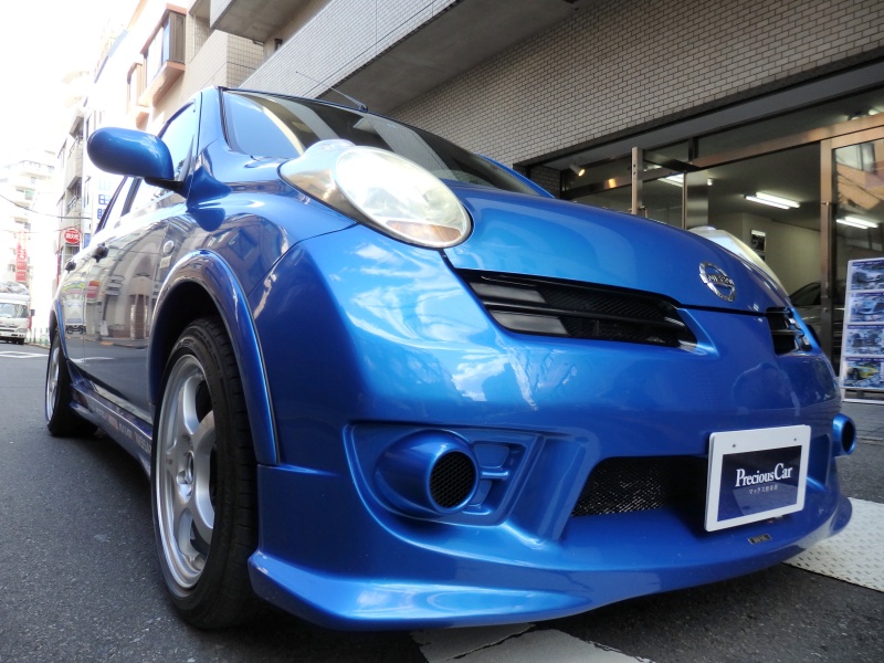日産 マーチ 12SRｵｰﾃｯｸ 5MT ｲﾝﾊﾟﾙｴｱﾛ/AW nismoｸﾗｯﾁ ﾌｼﾞﾂﾎﾞ 禁煙