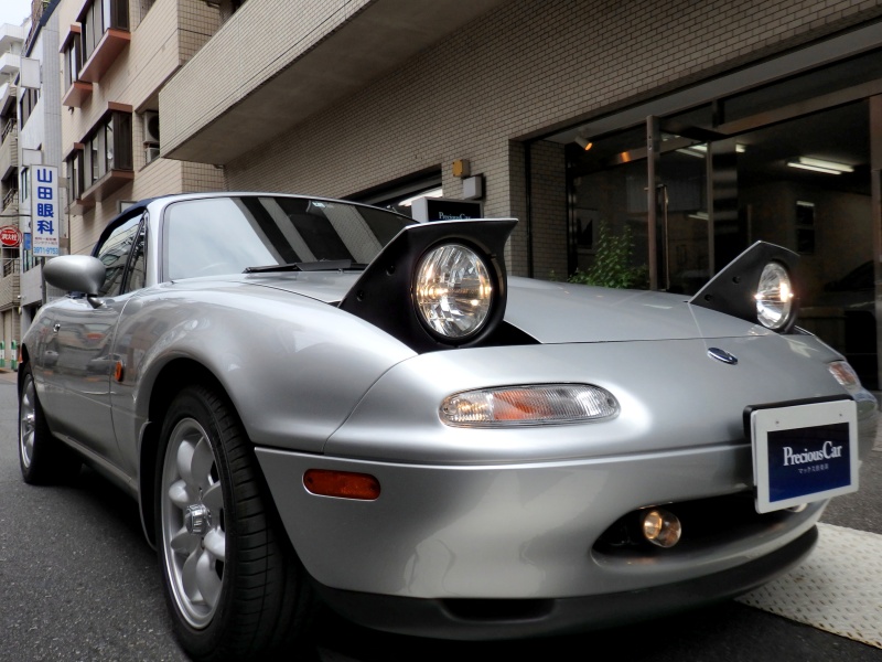 マツダ ユーノスロードスター 1.6NA ｽﾍﾟｼｬﾙﾊﾟｯｹｰｼﾞ 5MT ﾊﾟﾅｽﾎﾟｰﾂ