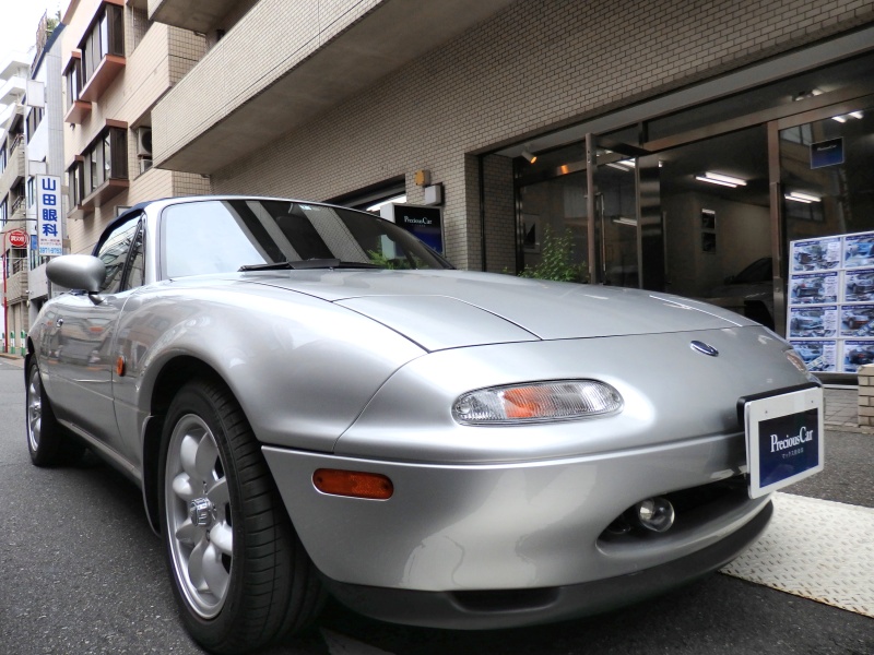 マツダ ユーノスロードスター 1 6na ｽﾍﾟｼｬﾙﾊﾟｯｹｰｼﾞ 5mt ﾊﾟﾅｽﾎﾟｰﾂ15aw Hdd 屋内保管禁煙車 中古車 情報 マックス倶楽部 池袋ショールーム
