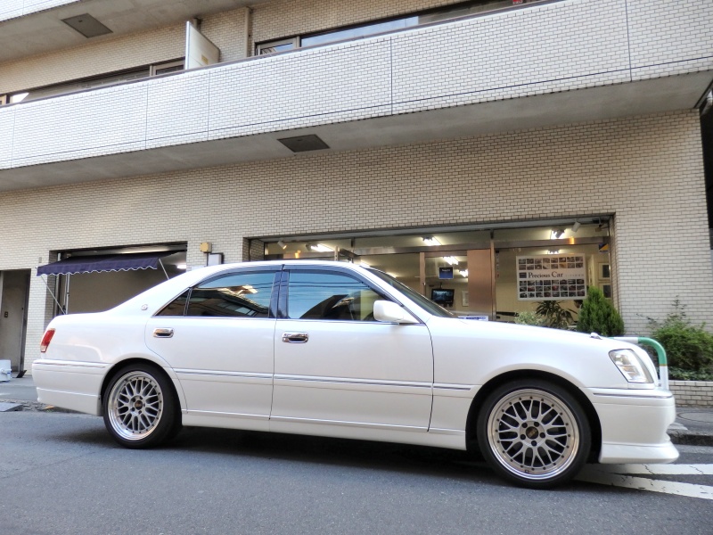 トヨタ クラウン ｱｽﾘｰﾄVX ﾔﾏﾊﾊﾟﾜｰ300ps 4AT BBS-LM 純正ﾌﾙｴｱﾛ