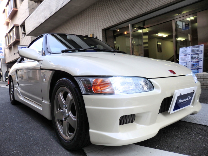 エブロ 1/43 ホンダ ビート 1991 ホワイト絶版