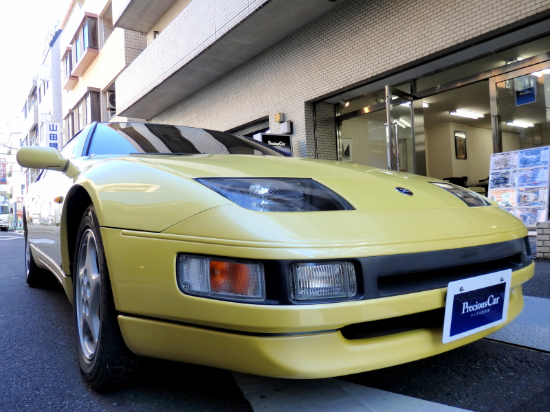 日産 フェアレディZ Z32 2ｼｰﾀｰ ﾉｰﾏﾙﾙｰﾌ 4AT ｲｴﾛｰﾊﾟｰﾙ 純正ﾌﾙﾉｰﾏﾙ