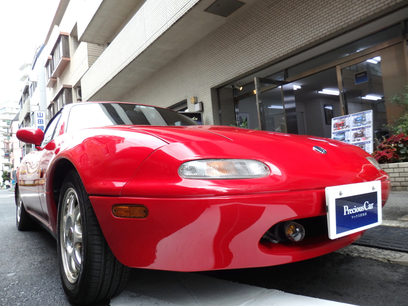 マツダ ユーノスロードスター BaseGrade NA6C B6-ZE Classic-Red 4AT