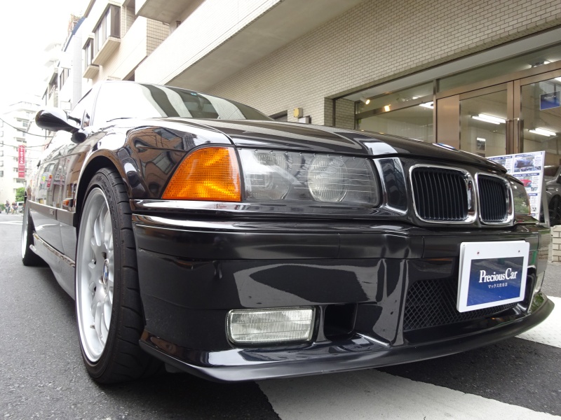 BMW Mシリーズ E36型M3 3.0 5MT 左ﾊﾝﾄﾞﾙ ﾌﾙﾉｰﾏﾙ 純正ﾌﾙｴｱﾛ 禁煙車 中古